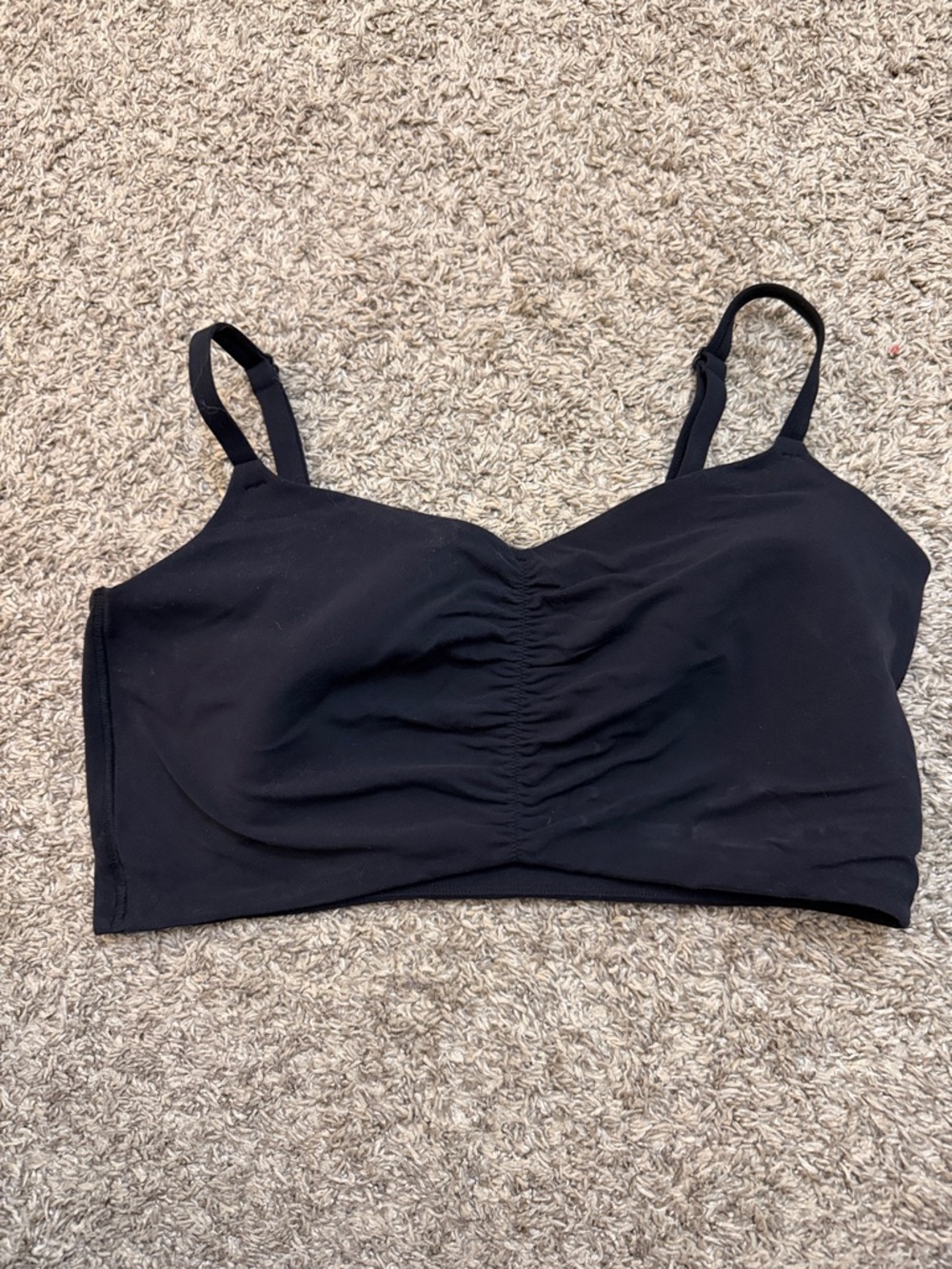 Women’s Everyday Soft Light Support Ruched Sports Bras - Picture 2 of 7